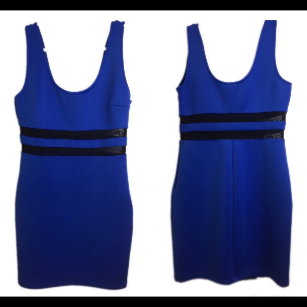 Blue Cocktail Dress